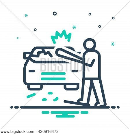 Mix Icon For Auto-destruction Auto Destruction Annihilation Ruin Annihilation Devastation