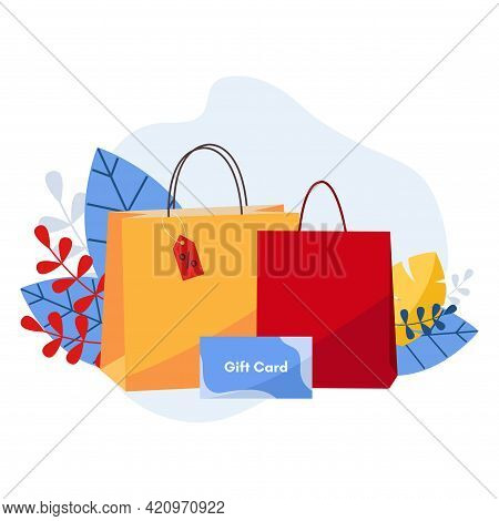 Shopping Bag Design Background. High Quality Filled Shopping Bag Icon On White Background. Shopping 