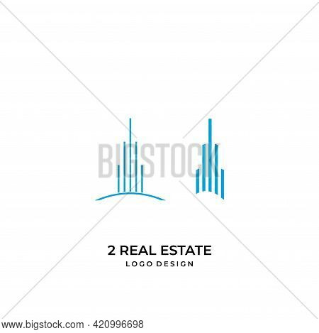 Modern And Clean Logo For Industrial Real Estate.
Eps 10, Vector.