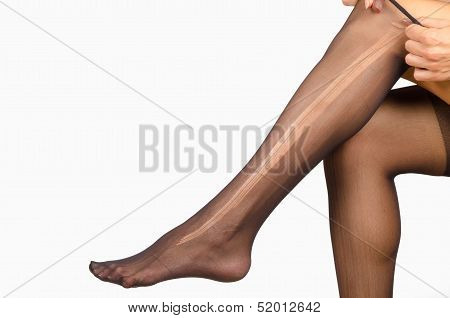 Ripped Pantyhose