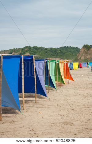 Colored Shade Tents