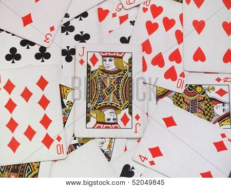 Cards Of Gambling.