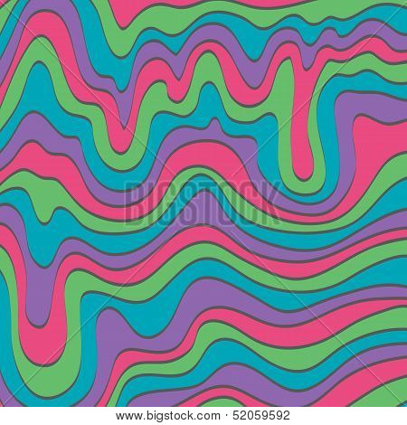 Color Waves Background