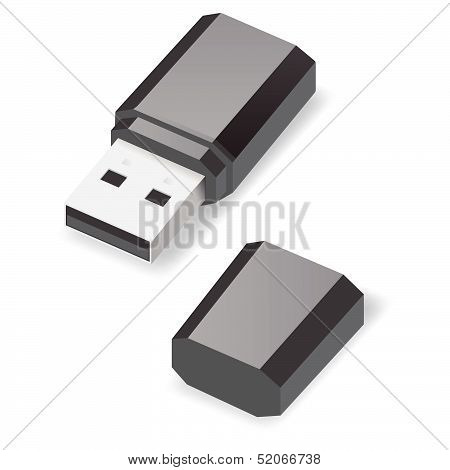USB flash drive.