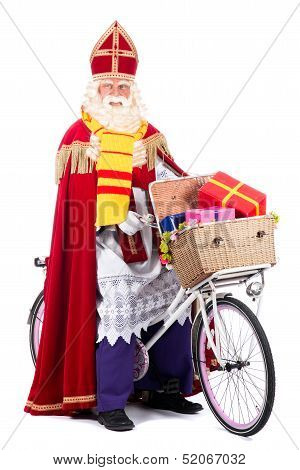 Sinterklaas On A Bike