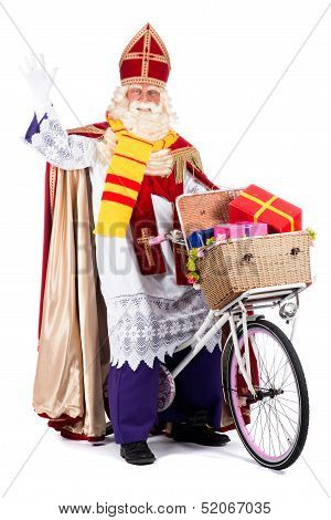 Sinterklaas On A Bike