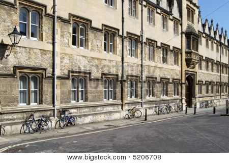 Oriel College. Oxford. England
