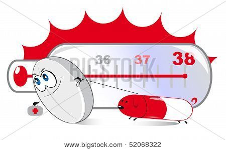 Pills Treat Temperature