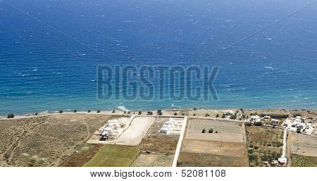 View Of Santorini's Island