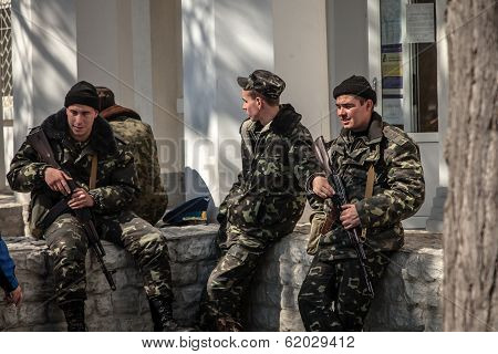 Belbek Military Base ?4515 In Crimea, Ukraine