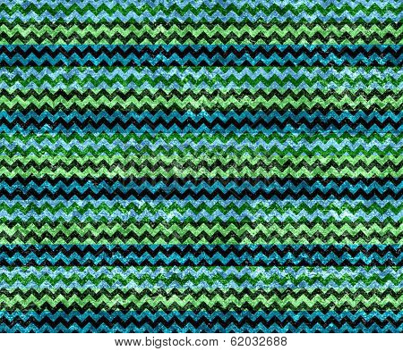 Seamless chevron pattern on grunge texture