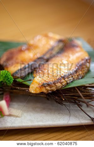 Japanese Style Teppanyaki Roasted Cod Fish