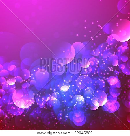 abstract lights, blurred pattern.