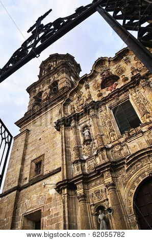 Temple of Ascension in historic center in Guadalajara, Jalisco, Mexico