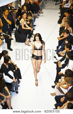 Opening Of Lingerie Shop La Perla In Shopping Mall Gayson