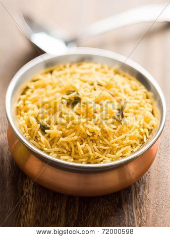 Indian Golden Biryani Rice