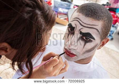 Circus Clown Makeup