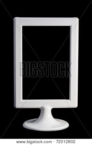White table top picture frame