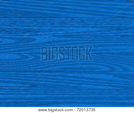 Blue Wooden Planks