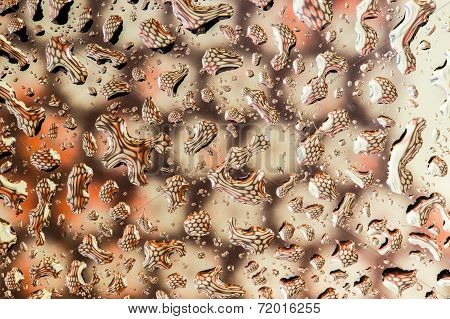 Abstract Water Droplet Background