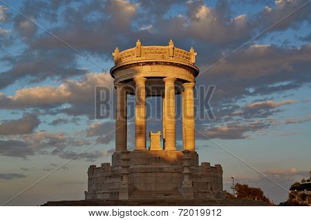Passeto Sunset Ancona Italy