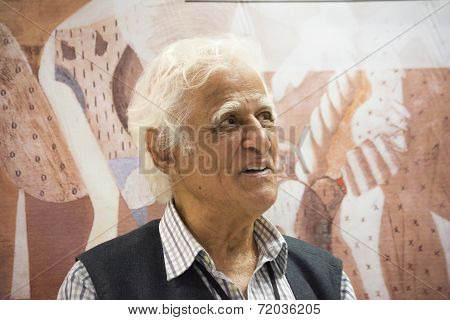 Ziraldo, Brazilian Author, Painter, Comic Creator, And Journalist.