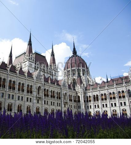 Parliament building in Budapest 