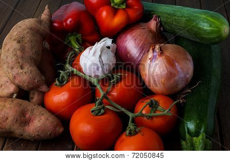 Fall Vegetable Ready For Cooking