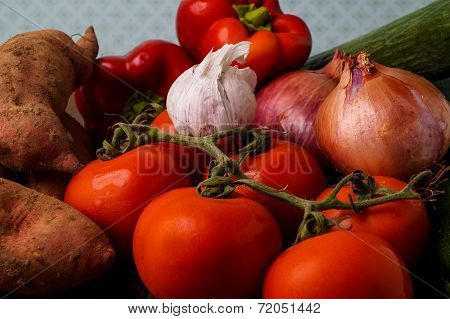 Fall Vegetable Ready For Cooking