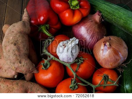 Fall Vegetable Ready For Cooking