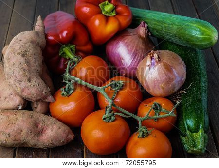 Autumn Vegetable Ready For Cooking