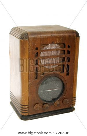 古いビンテージ ラジオ