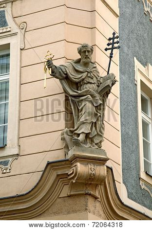 Statue In Prague