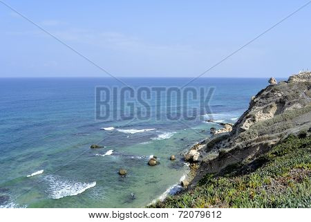 Apollonia Beach Near Tel Aviv.