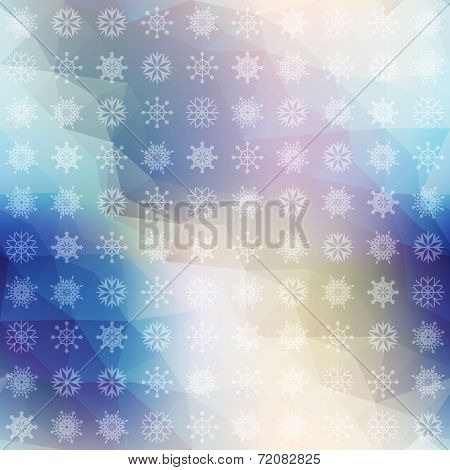 Snowflakes background