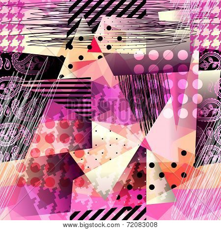 Grunge pattern style.