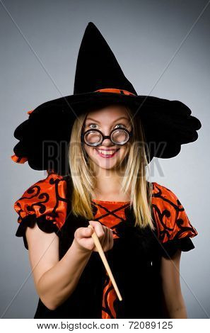 Witch doing her dirty tricks 