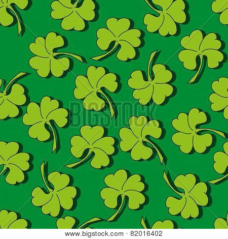 Clover seamless pattern