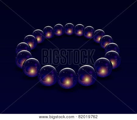 Space necklace