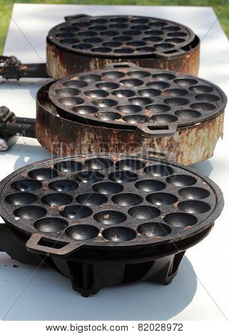 Kanom Krok Pan, Thai Food Sweetmeat