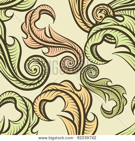 Leaves pattern