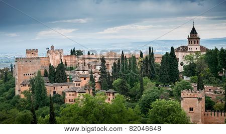 Alhambra Palace Granada Spain