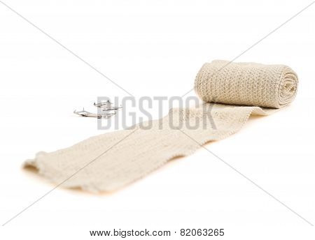 Elastic ACE compression bandage warp