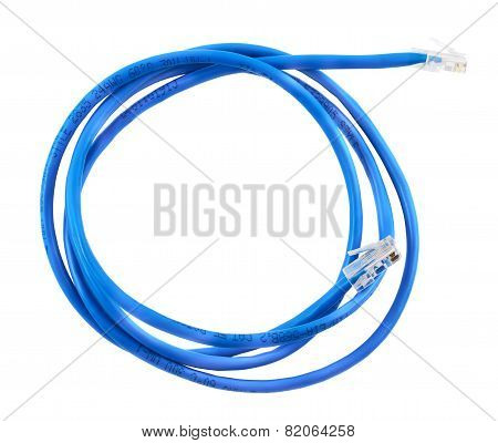 Twisted pair network cable isolated