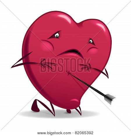 Valentine Wounded Heart.