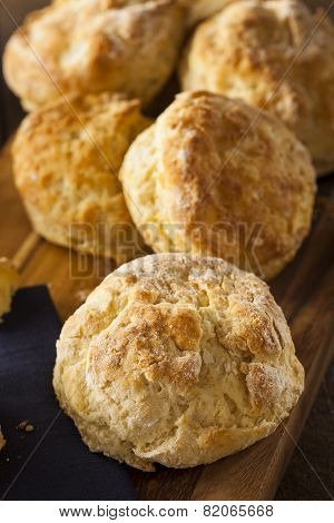Homemade Flakey Buttermilk Biscuits