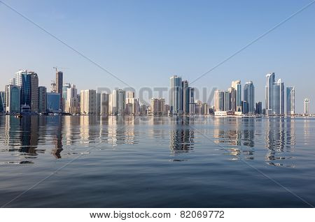 Sharjah City Skyline