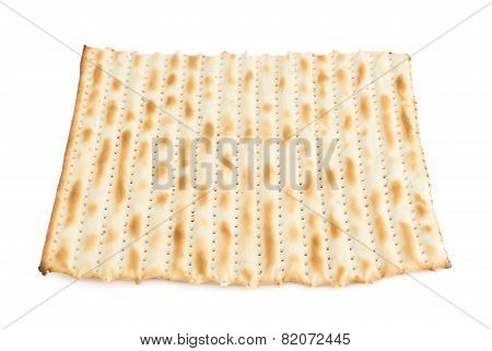 Single machine made matza flatbread