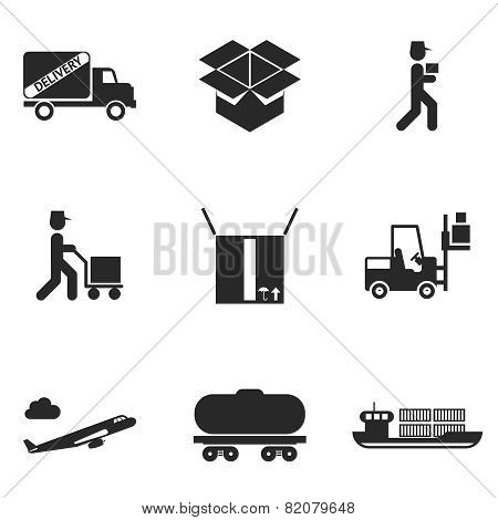 Delivery Icons set