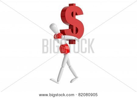 Singapore Dollas Currency White Man
